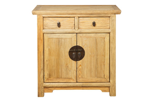 Ningbo - Mobiletto 2 Sportelli 2 Cassetti Naturale