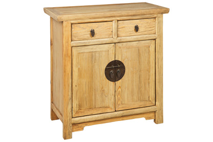 Ningbo - Mobiletto 2 Sportelli 2 Cassetti Naturale