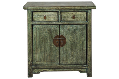 Ningbo - Mobiletto 2 Sportelli 2 Cassetti Petrolio