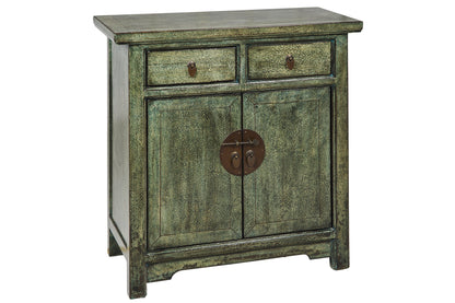 Ningbo - Mobiletto 2 Sportelli 2 Cassetti Petrolio