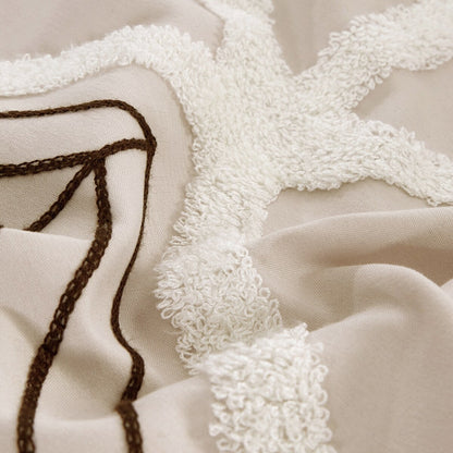 Nanshing Corina Set copripiumino in spugna ricamato da 7 pezzi