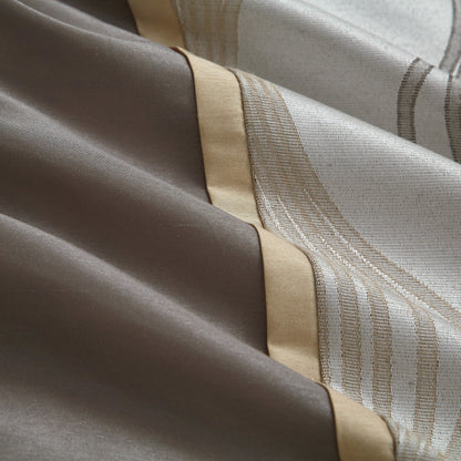 Nanshing Daniella Set copripiumino geometrico moderno da 7 pezzi