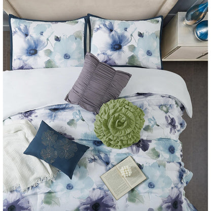 Set copripiumino floreale Nanshing Leela da 7 pezzi