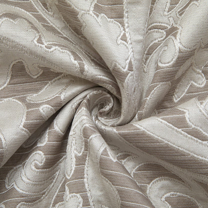 Set copripiumino damascato jacquard Nanshing Salem da 7 pezzi