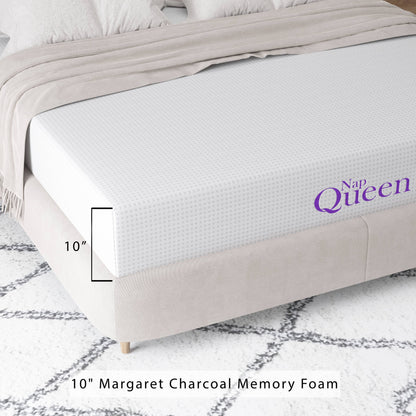 Materasso in memory foam al carbone di bambù NapQueen 10