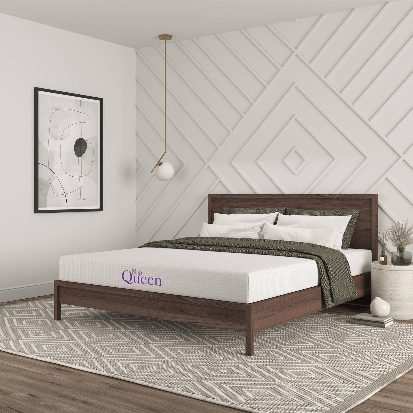 Materasso in memory foam al carbone di bambù NapQueen 8