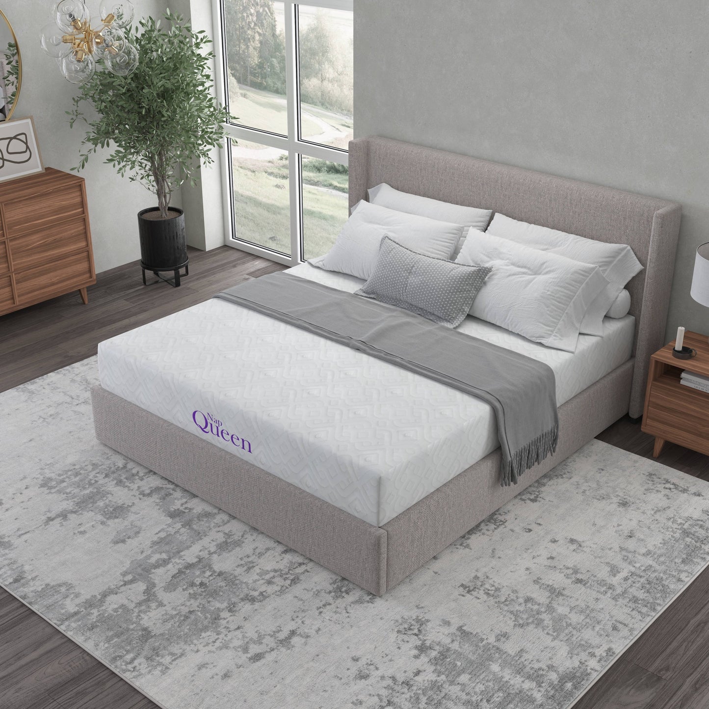 Materasso in memory foam con gel rinfrescante NapQueen Elizabeth 10