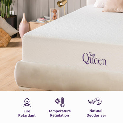 Materasso in memory foam con gel rinfrescante NapQueen Elizabeth 6