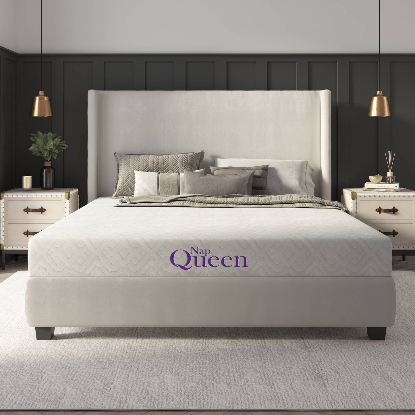 Materasso in memory foam con gel rinfrescante NapQueen Elizabeth 8
