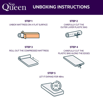 Materasso ibrido NapQueen Victoria 12 Cooling Gel