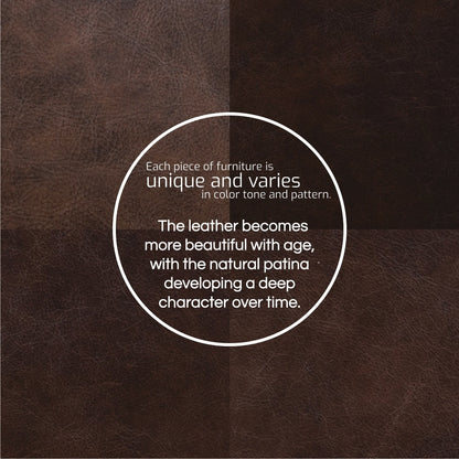 Divano Poly &amp; Bark Napa 88.5 - Vera pelle italiana