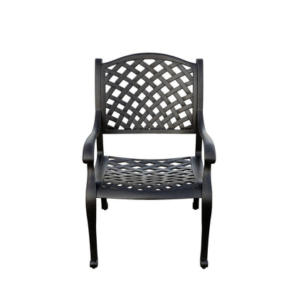 Set da pranzo per patio Nassau da 11 pezzi (con 2 sedie a dondolo girevoli) e tavolo da pranzo rettangolare estensibile da 42 x 92 / 42 x 120''