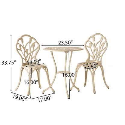 Set da bistrot Nassau Sand di Christopher Knight Home