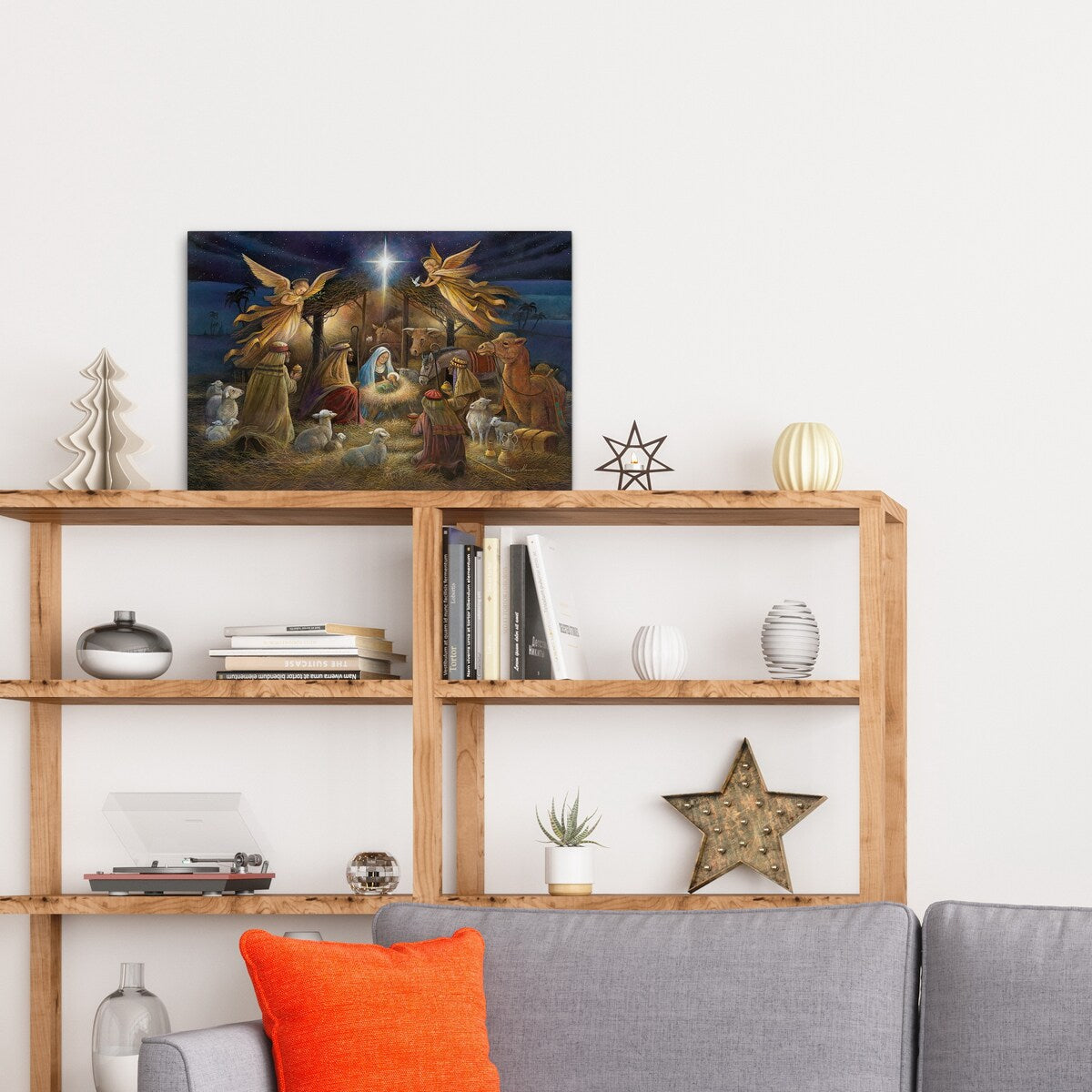 Natività - Tela Premium Gallery Wrapped - Pronta da appendere