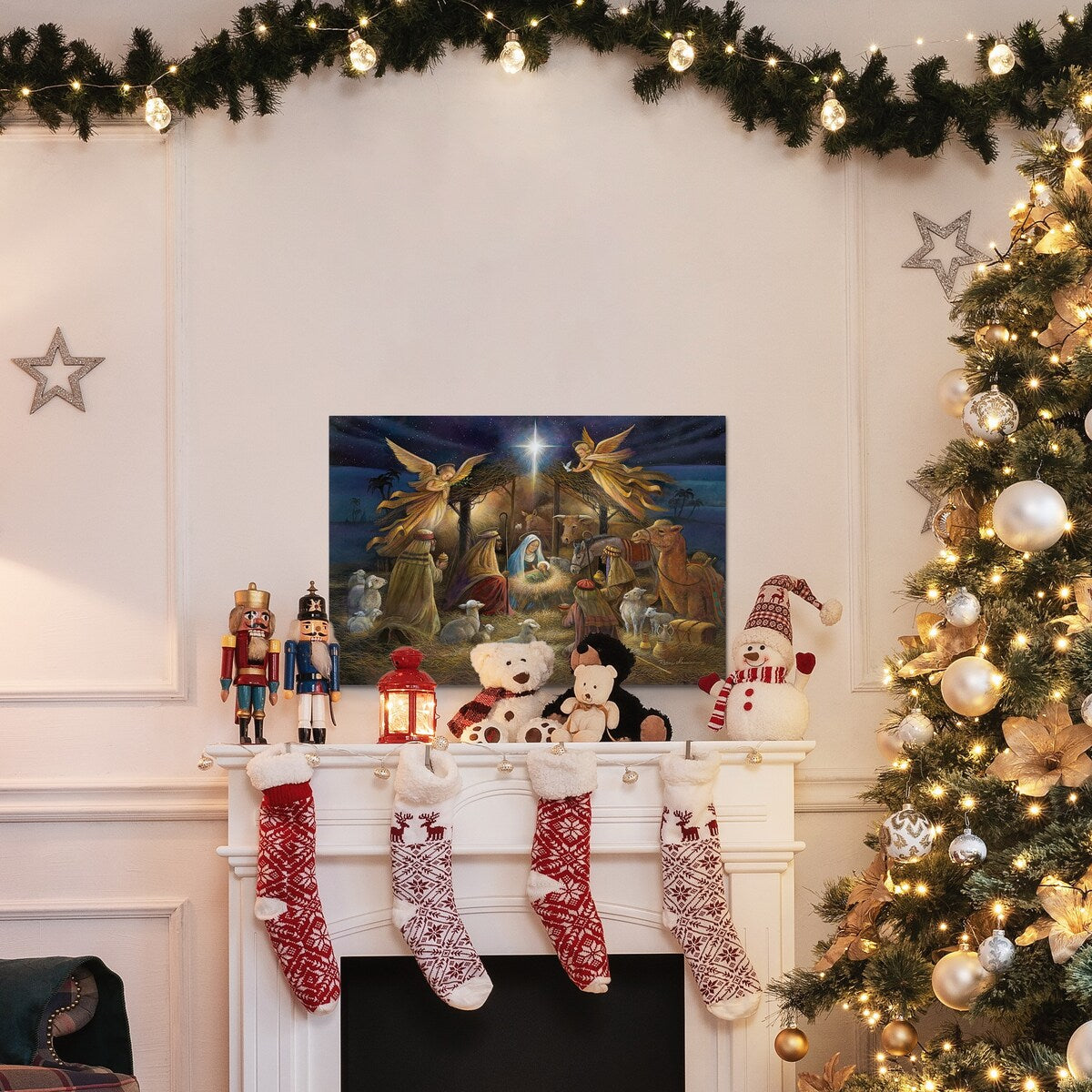 Natività - Tela Premium Gallery Wrapped - Pronta da appendere