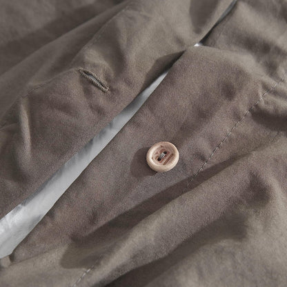 Set copripiumino matrimoniale Natural Loft Solid