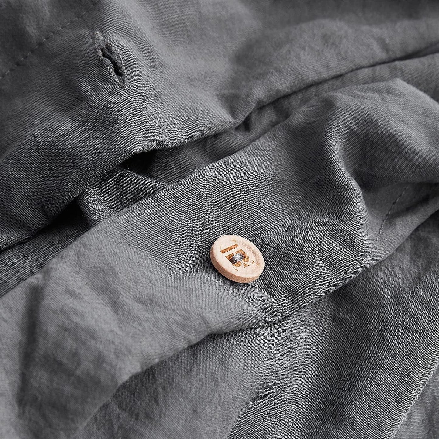 Set copripiumino matrimoniale Natural Loft Solid