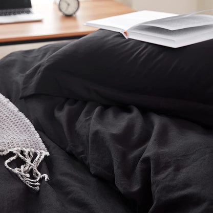 Set copripiumino matrimoniale Natural Loft Solid