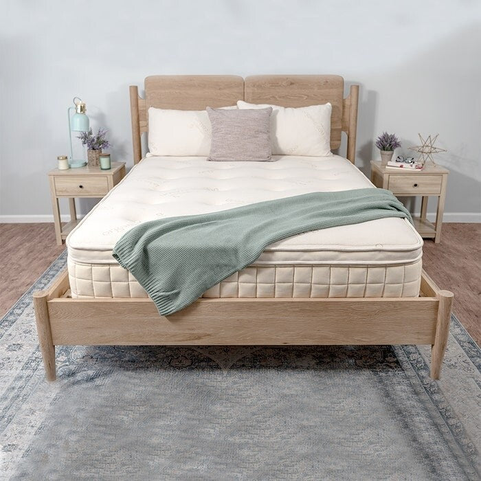 Materasso con rivestimento superiore organico Naturepedic Concerto