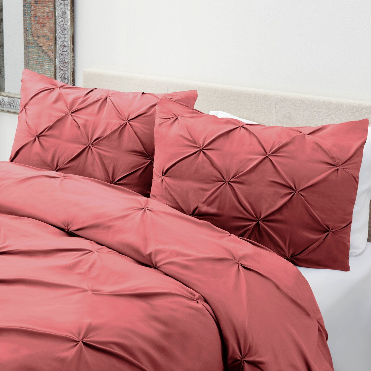 Set copripiumino Nestl Pinch Pleat 3 pezzi