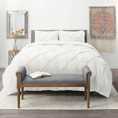 Set copripiumino Nestl Pinch Pleat 3 pezzi