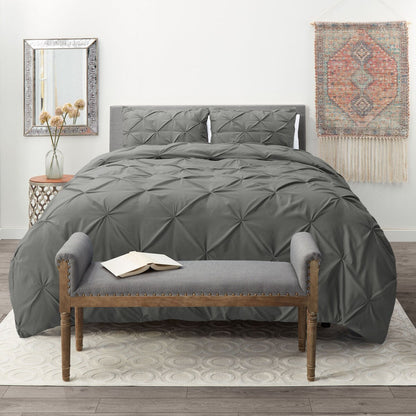 Set copripiumino Nestl Pinch Pleat 3 pezzi