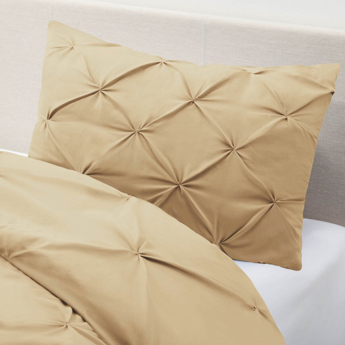 Set copripiumino Nestl Pinch Pleat 3 pezzi