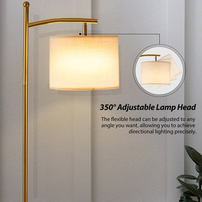 Lampada da terra ad arco a LED dimmerabile Netin 66 con telecomando - N/D