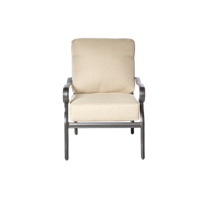 Set da giardino Newbury in alluminio pressofuso da 4 pezzi con seduta profonda