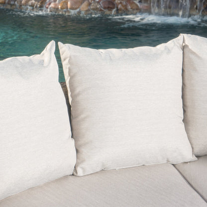 Set di divani componibili in vimini per tutte le stagioni Newton di Christopher Knight Home