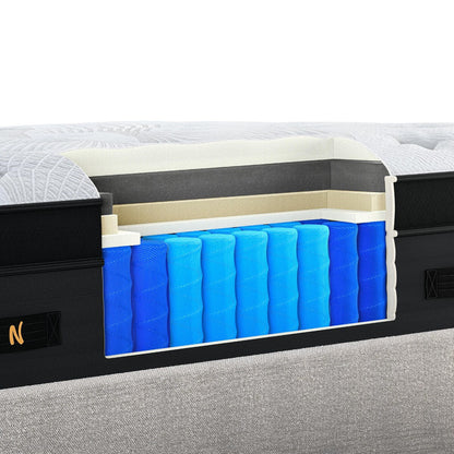 Materasso ibrido Nolah Evolution 15 con schiuma antidecubito