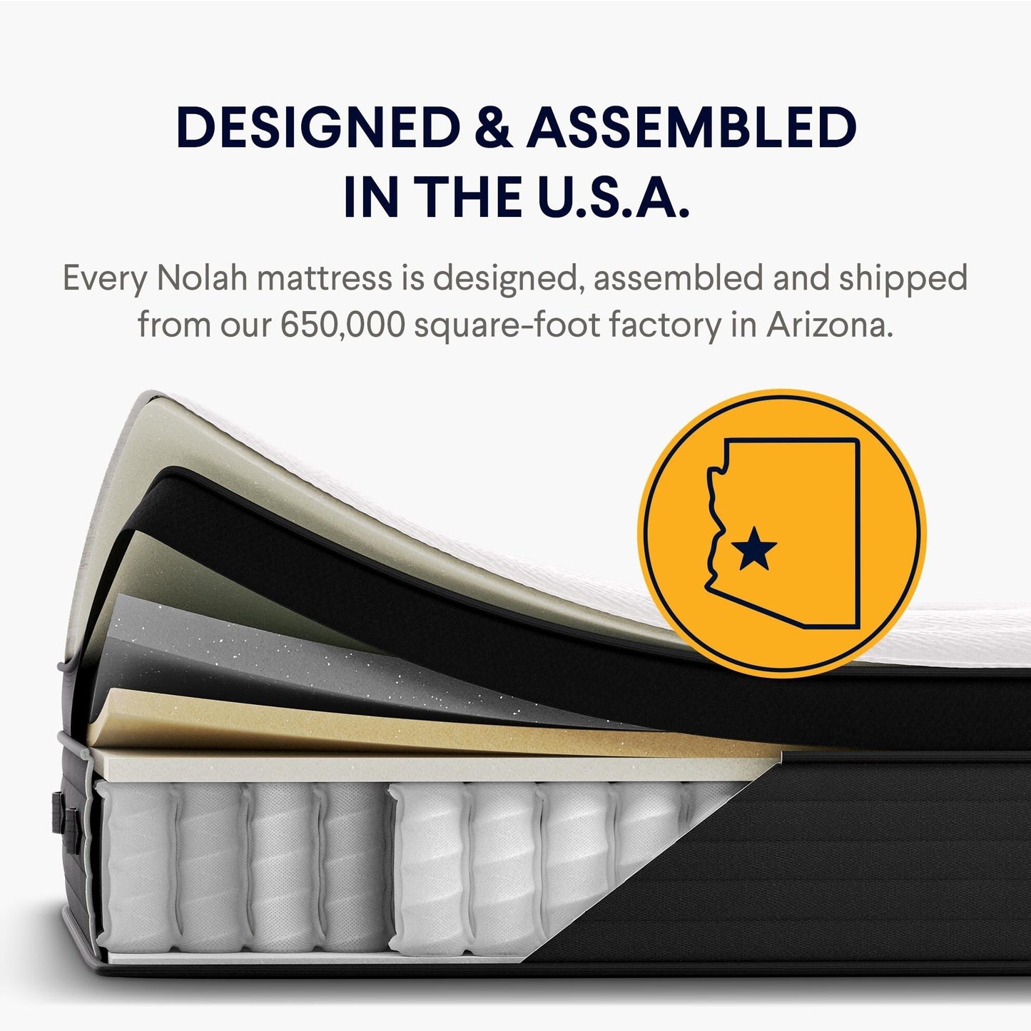 Materasso Nolah Evolution Comfort Plus con fodera rinfrescante