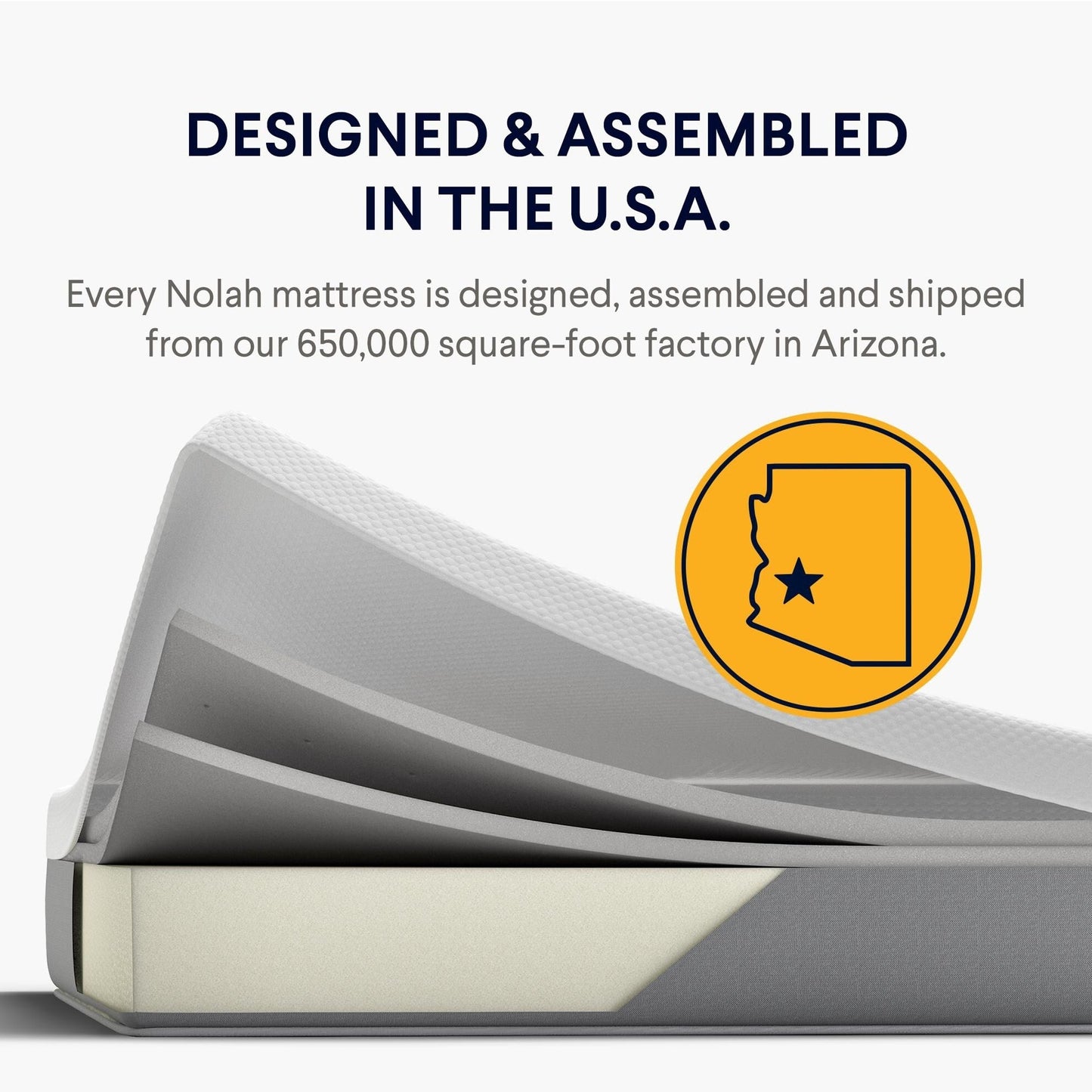 Materasso Nolah Original 10, sensazione media con sollievo dalla pressione