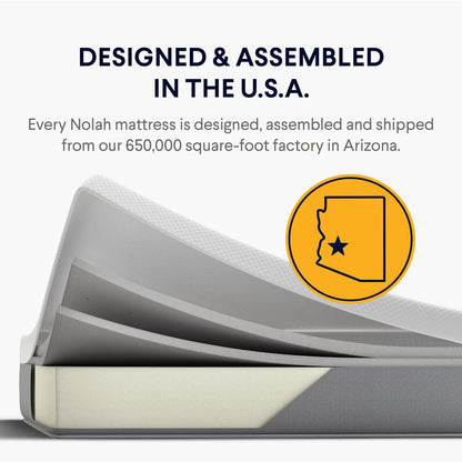 Materasso Nolah Original 10, sensazione media con sollievo dalla pressione