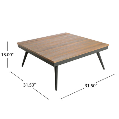 Set di divani da esterno a 5 posti a forma di V Norfolk di Christopher Knight Home