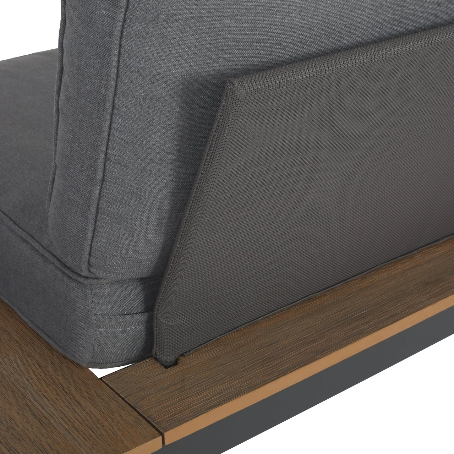 Set di divani da esterno a 5 posti a forma di V Norfolk di Christopher Knight Home