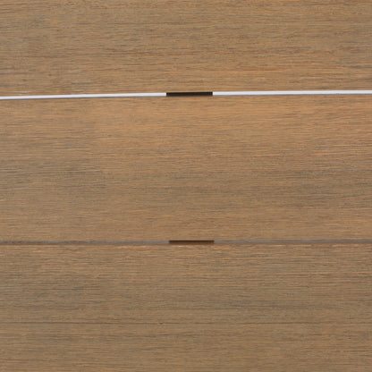 Set di divani da esterno a 5 posti a forma di V Norfolk di Christopher Knight Home