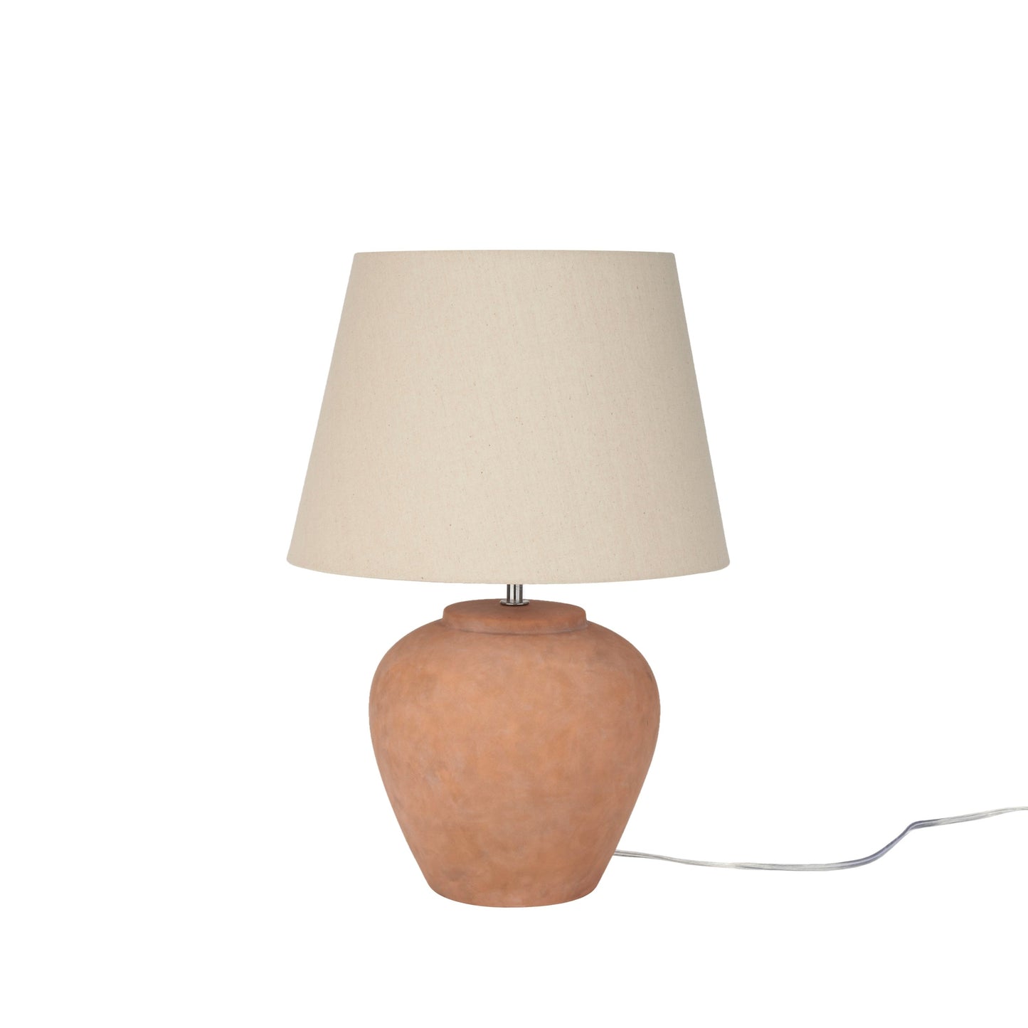 Lampada da tavolo rustica in ceramica Nourison 20