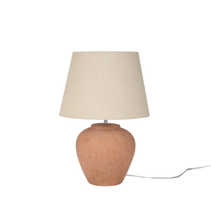 Lampada da tavolo rustica in ceramica Nourison 20