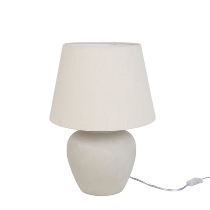 Lampada da tavolo rustica in ceramica Nourison 20