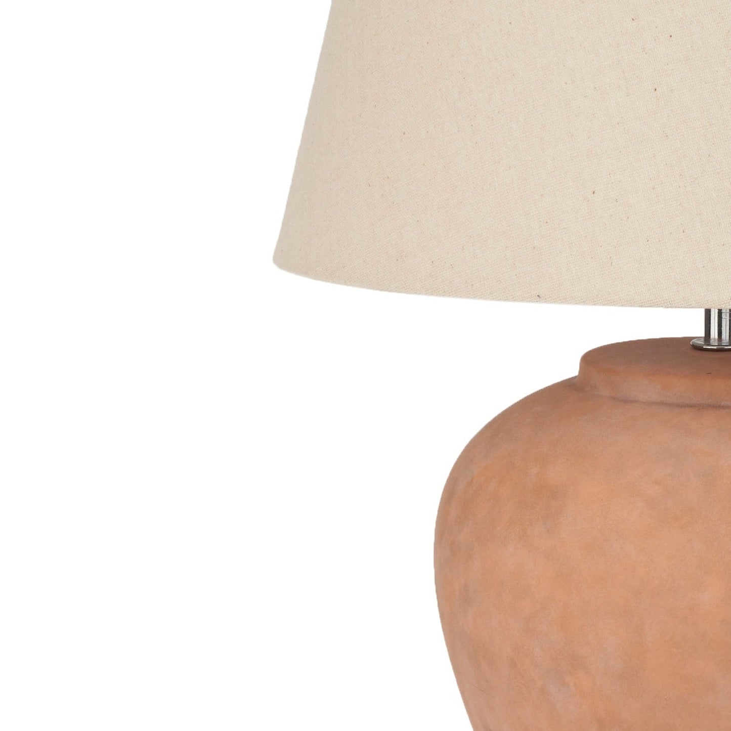 Lampada da tavolo rustica in ceramica Nourison 20