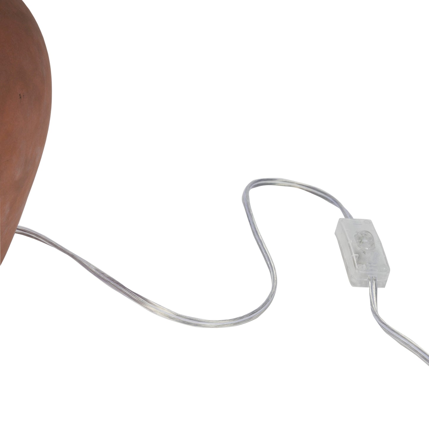 Lampada da tavolo rustica in ceramica Nourison 20