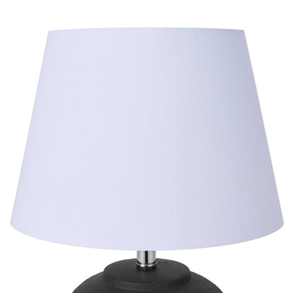 Lampada da tavolo rustica in ceramica Nourison 20