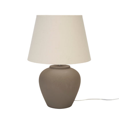 Lampada da tavolo rustica in ceramica Nourison 20