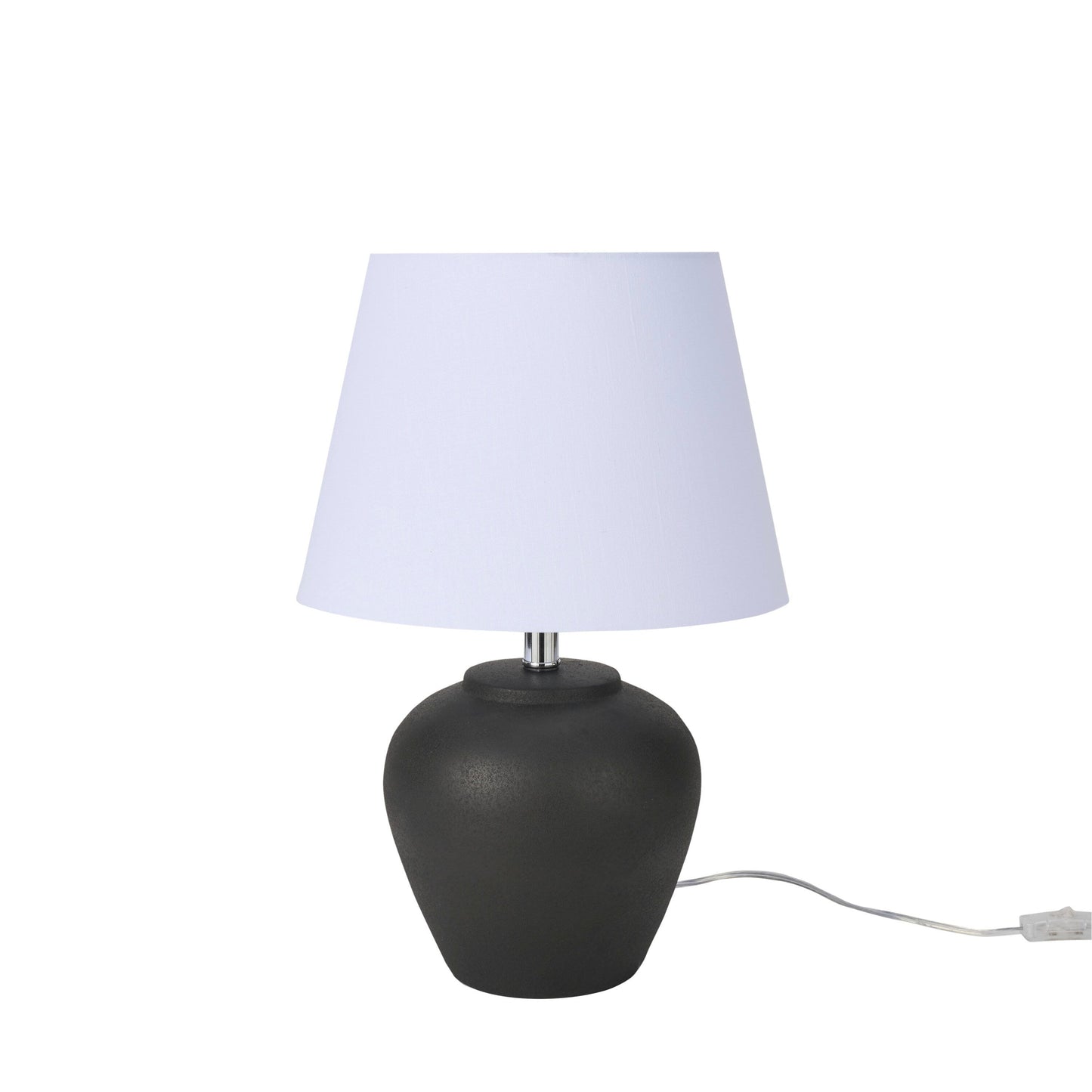 Lampada da tavolo rustica in ceramica Nourison 20