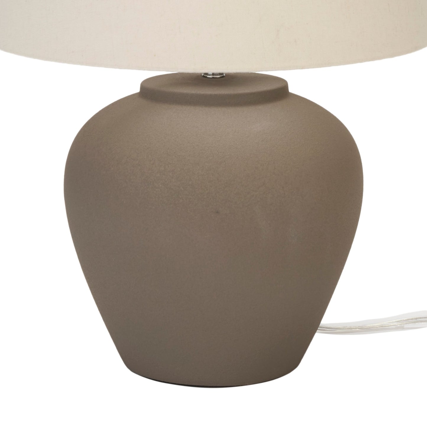 Lampada da tavolo rustica in ceramica Nourison 20
