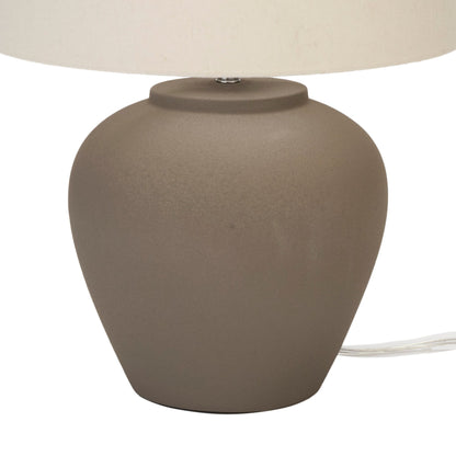 Lampada da tavolo rustica in ceramica Nourison 20