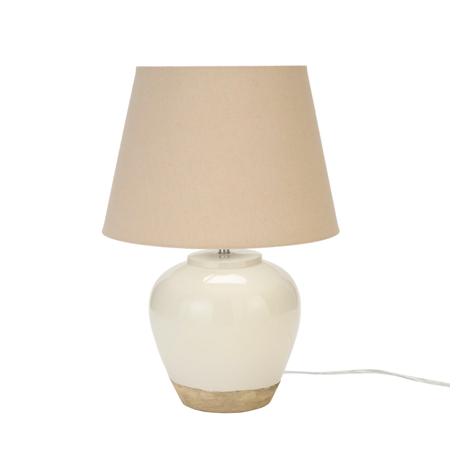 Lampada da tavolo rustica in ceramica Nourison 20