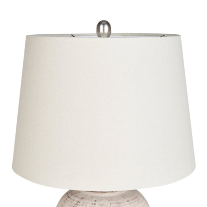 Lampada da tavolo in ceramica non smaltata Nourison 23