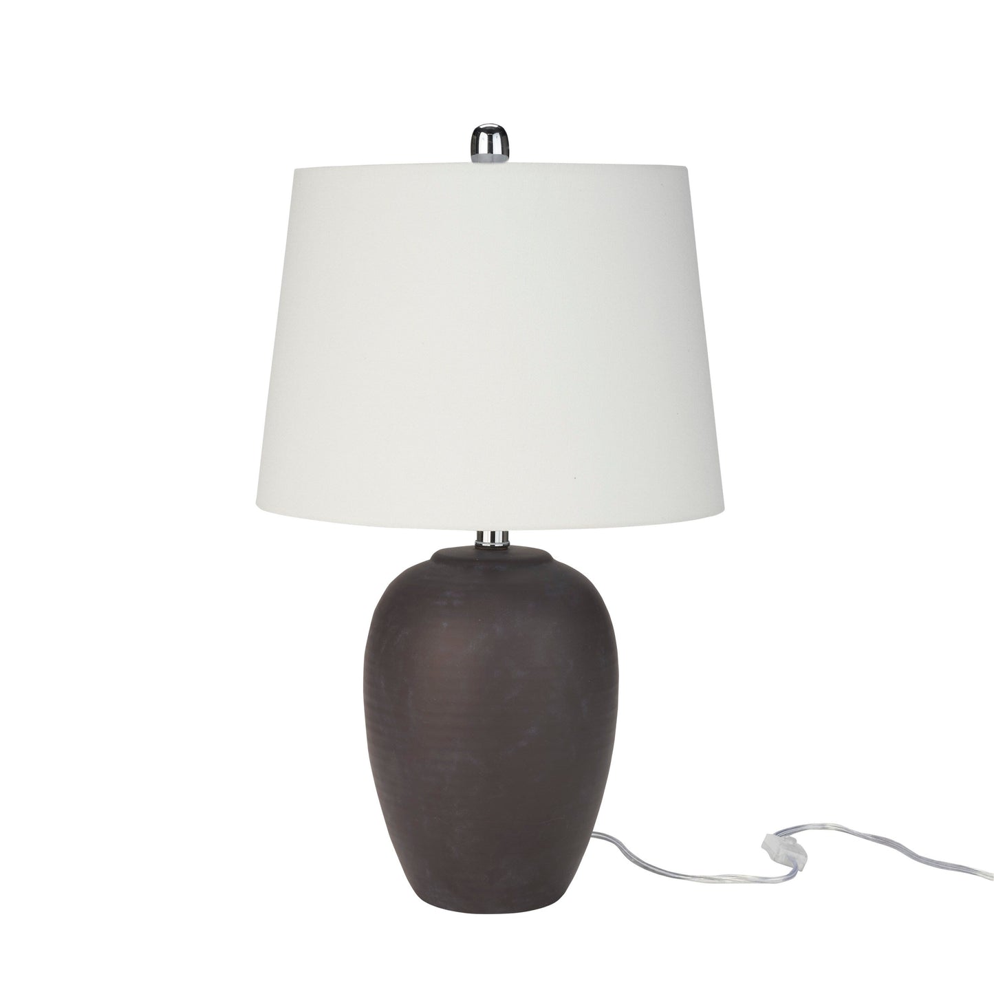 Lampada da tavolo in ceramica non smaltata Nourison 23